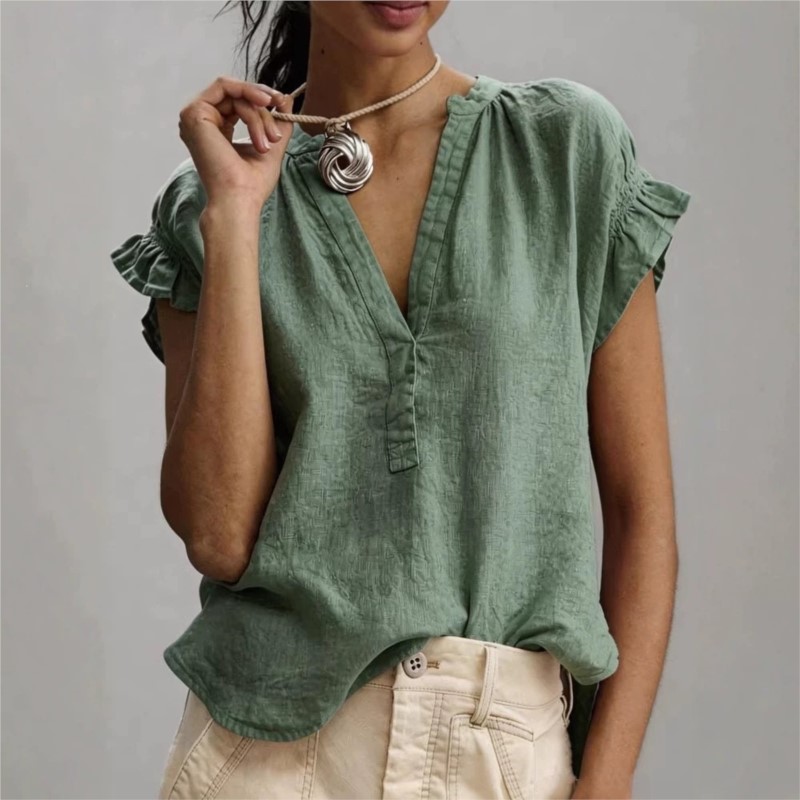 Summer Linen Clothing For Women - Blusas de Mujer, Primavera-Verano 2026, Nuevo