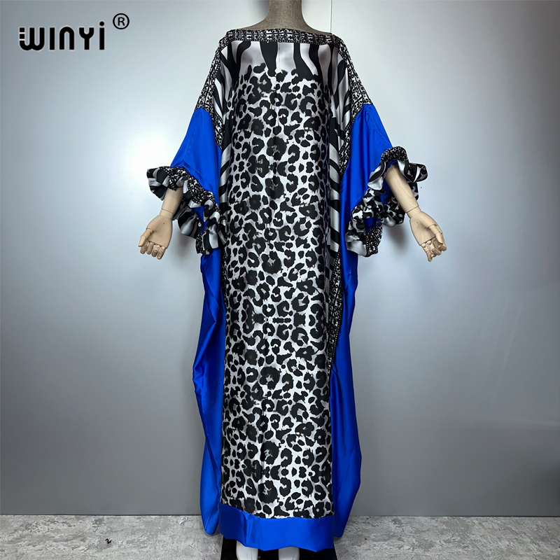 Summer Evenings Clothing - WINYI, vestido de noche con estampado