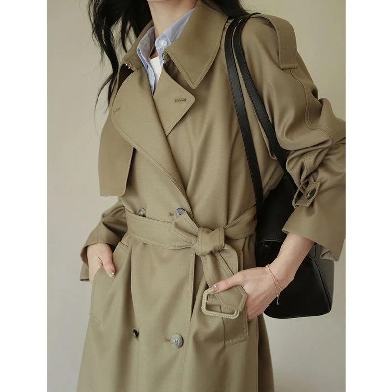 Summer Clothing For Women Over 50 - Gabardina de otoño 2025 para mujer,