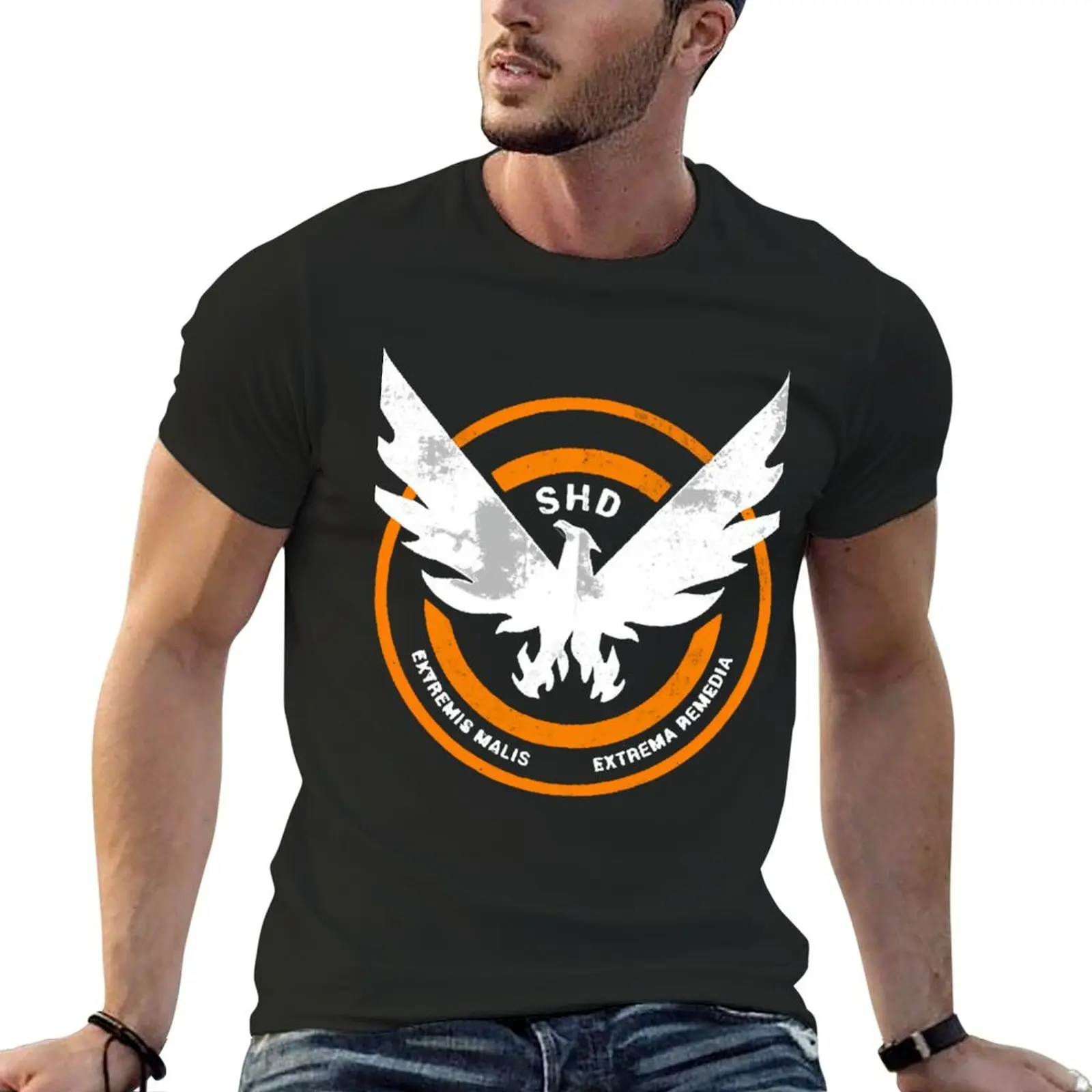 Summer Clothing Logo - Camiseta The Division Shd Grunge Logo