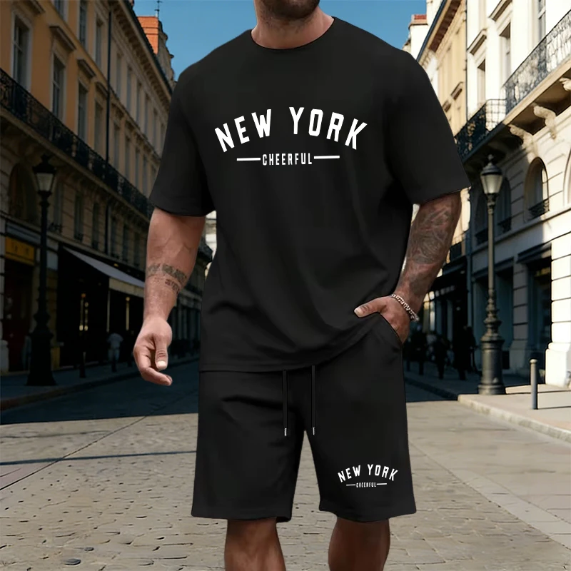 Quality Summer Clothing - Conjunto Deportivo para Hombre, Camiseta y