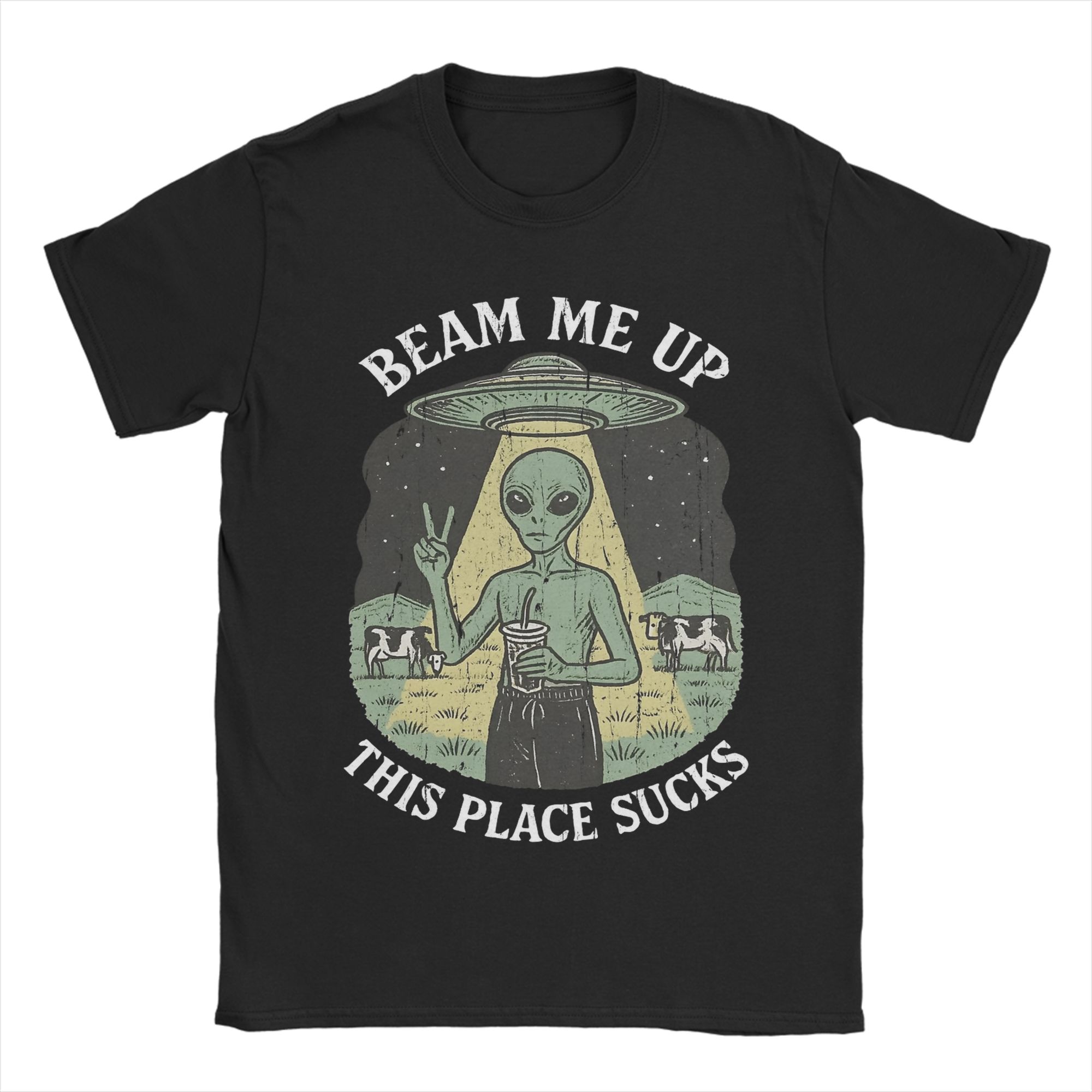 Summer Clothing Places - Camiseta divertida Beam Me Up This