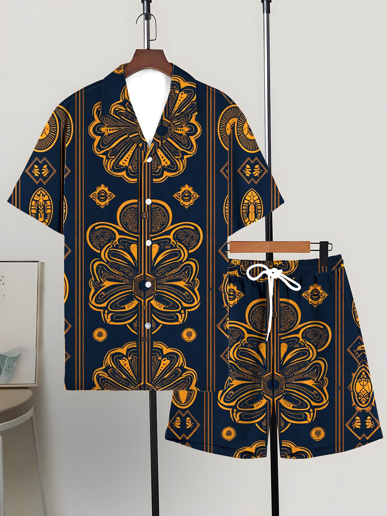 Summer Clothing Pieces - Conjuntos de Camisa para Hombre, Primavera/Verano
