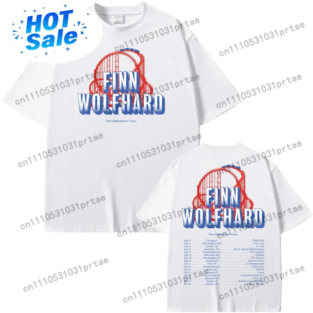 Quality Summer Clothing - Camiseta finn wolfhard tour, camiseta de