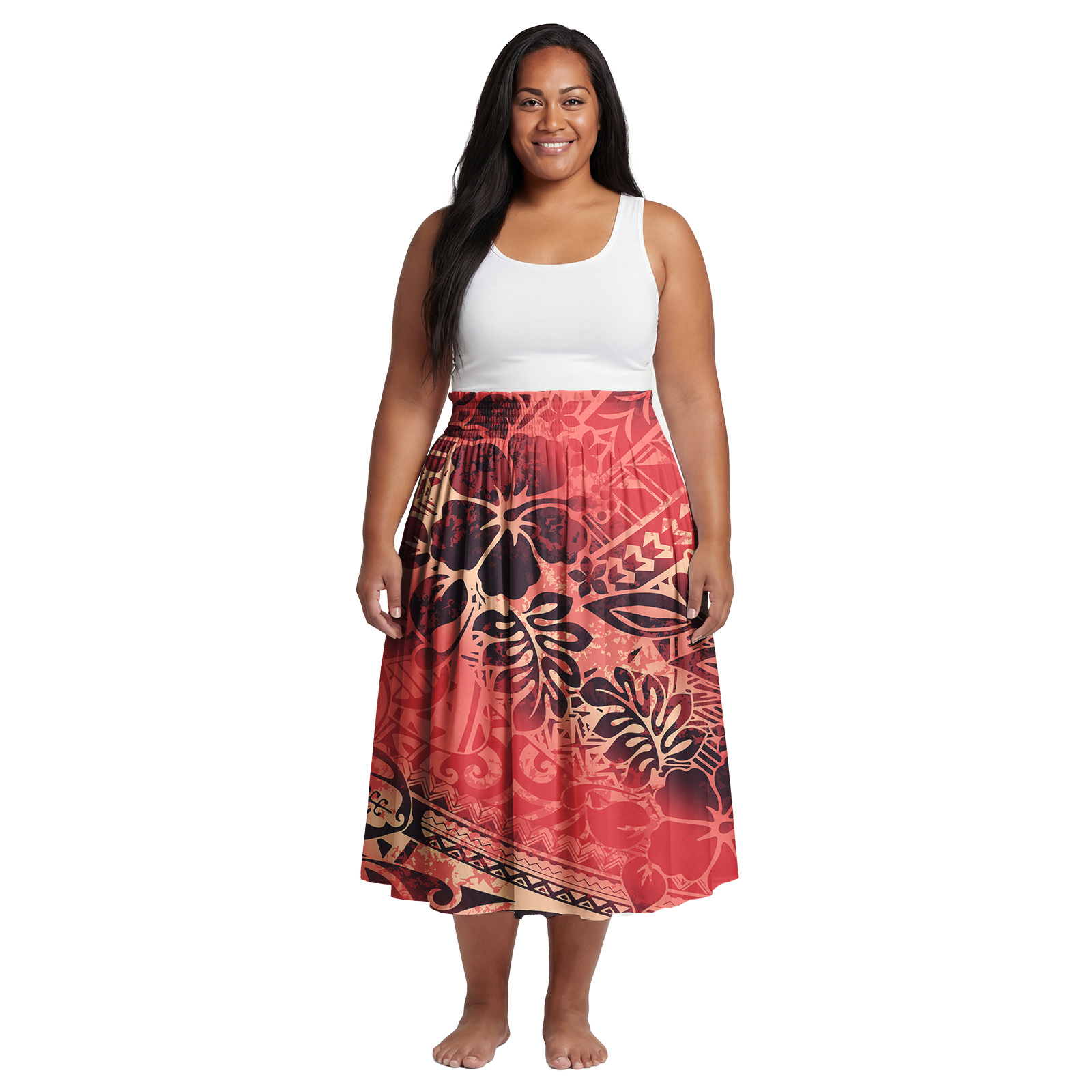 Falda Lápiz Samoana Ajustada c - Summer Clothing Images reseña y precio