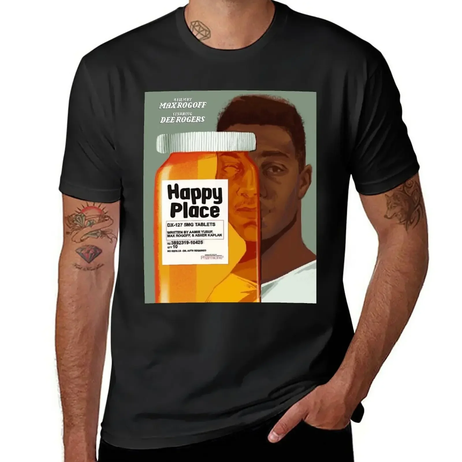 Camiseta Happy Place vintage d - Summer Clothing Places reseña y precio