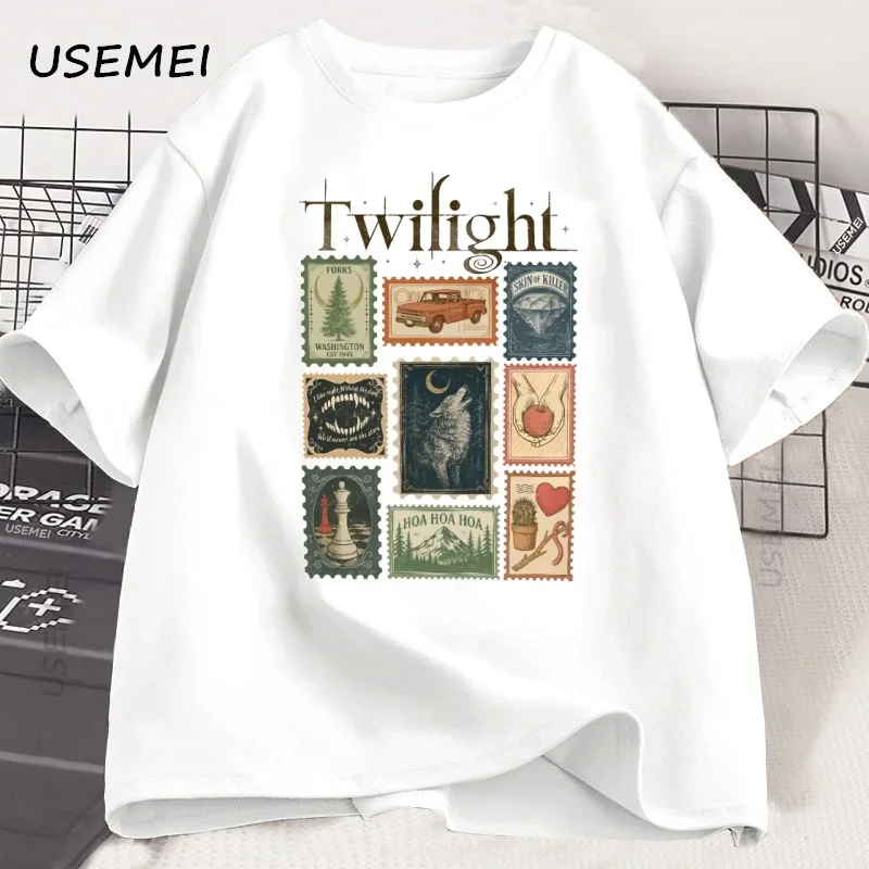 Camiseta Vintage Twilight Fork - Quality Summer Clothing reseña y precio