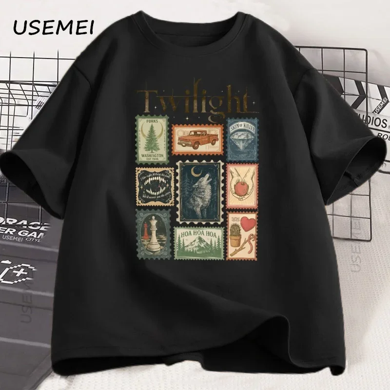 Camiseta Vintage Twilight Fork - Quality Summer Clothing reseña y precio