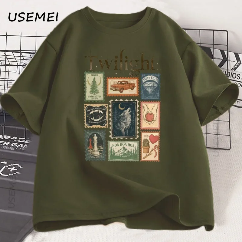 Camiseta Vintage Twilight Fork - Quality Summer Clothing reseña y precio