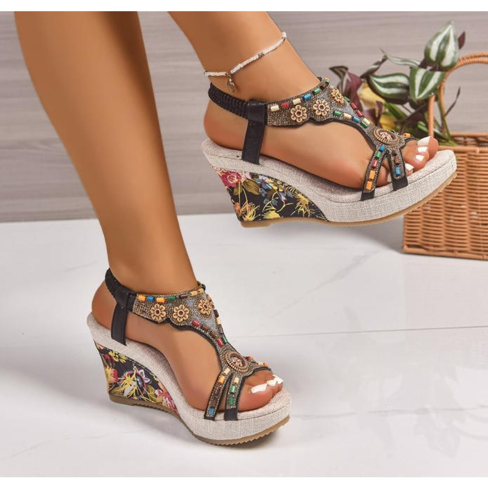 Sandalias de Plataforma con Cu - Summer Clothing Offers reseña y precio