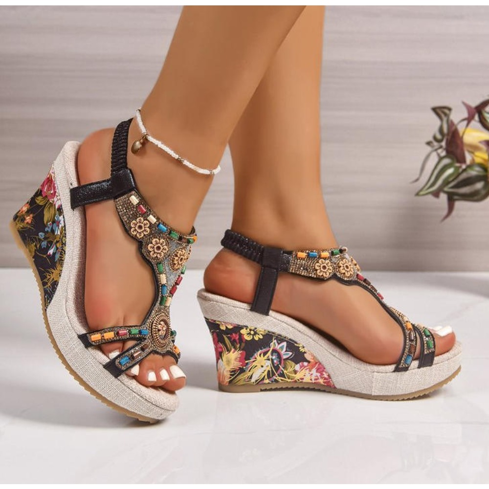 Sandalias de Plataforma con Cu - Summer Clothing Offers reseña y precio