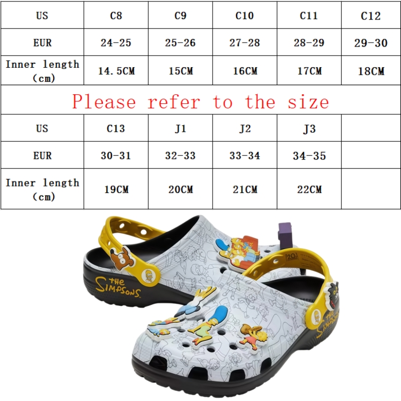 Sandalias de dibujos animados  - Summer Away Clothing reseña y precio