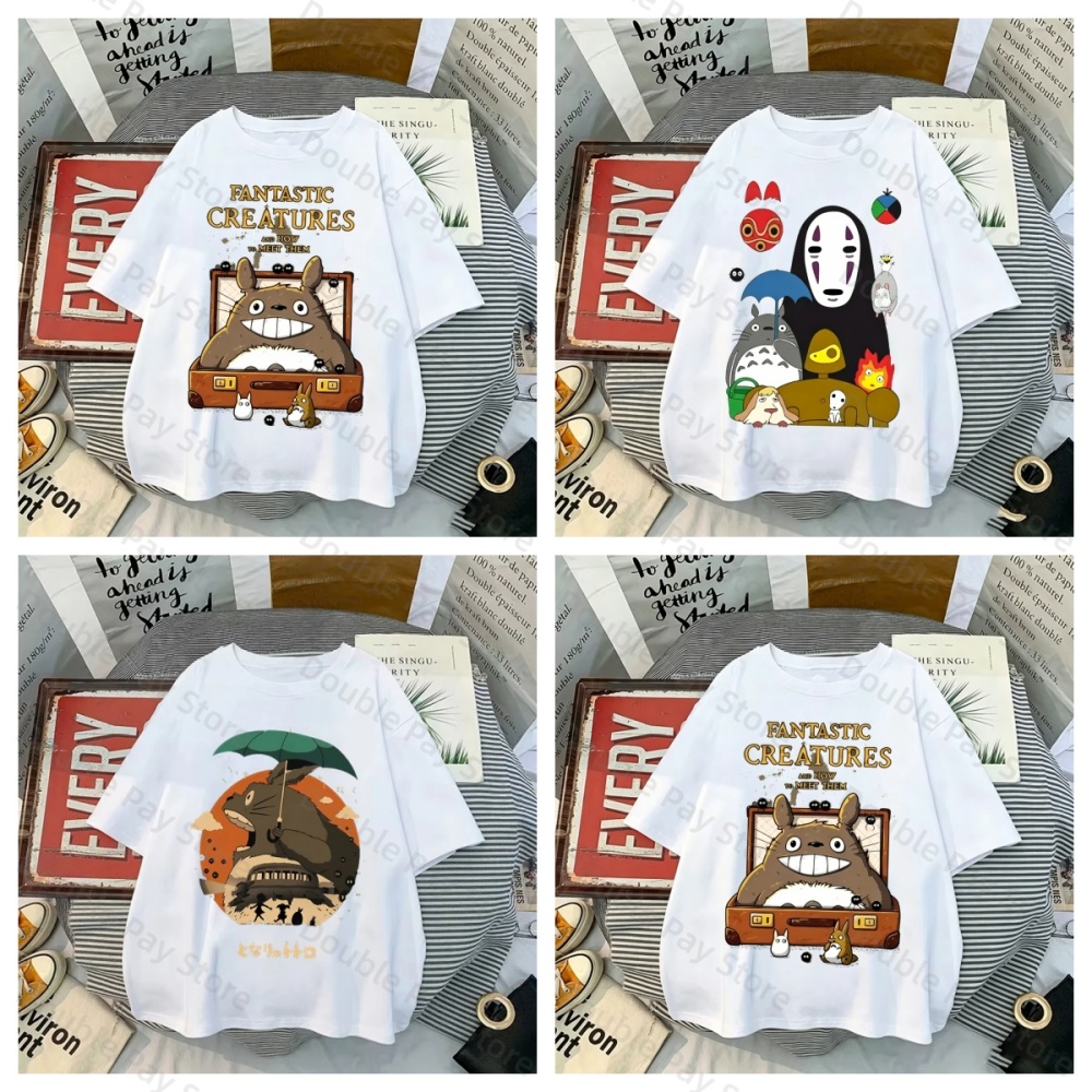 Camiseta de Anime Totoro Spiri - Summer Away Clothing reseña y precio
