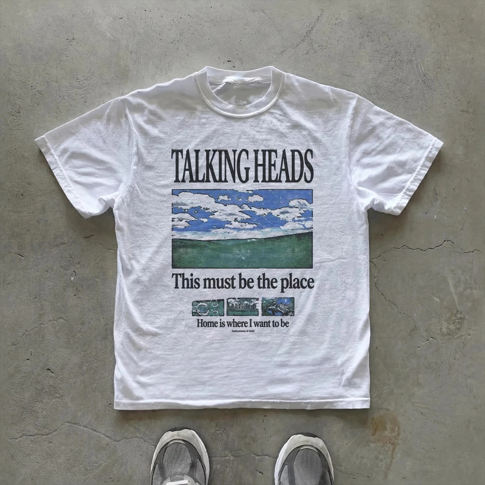 Camiseta gráfica de Talking He - Summer Clothing Places reseña y precio