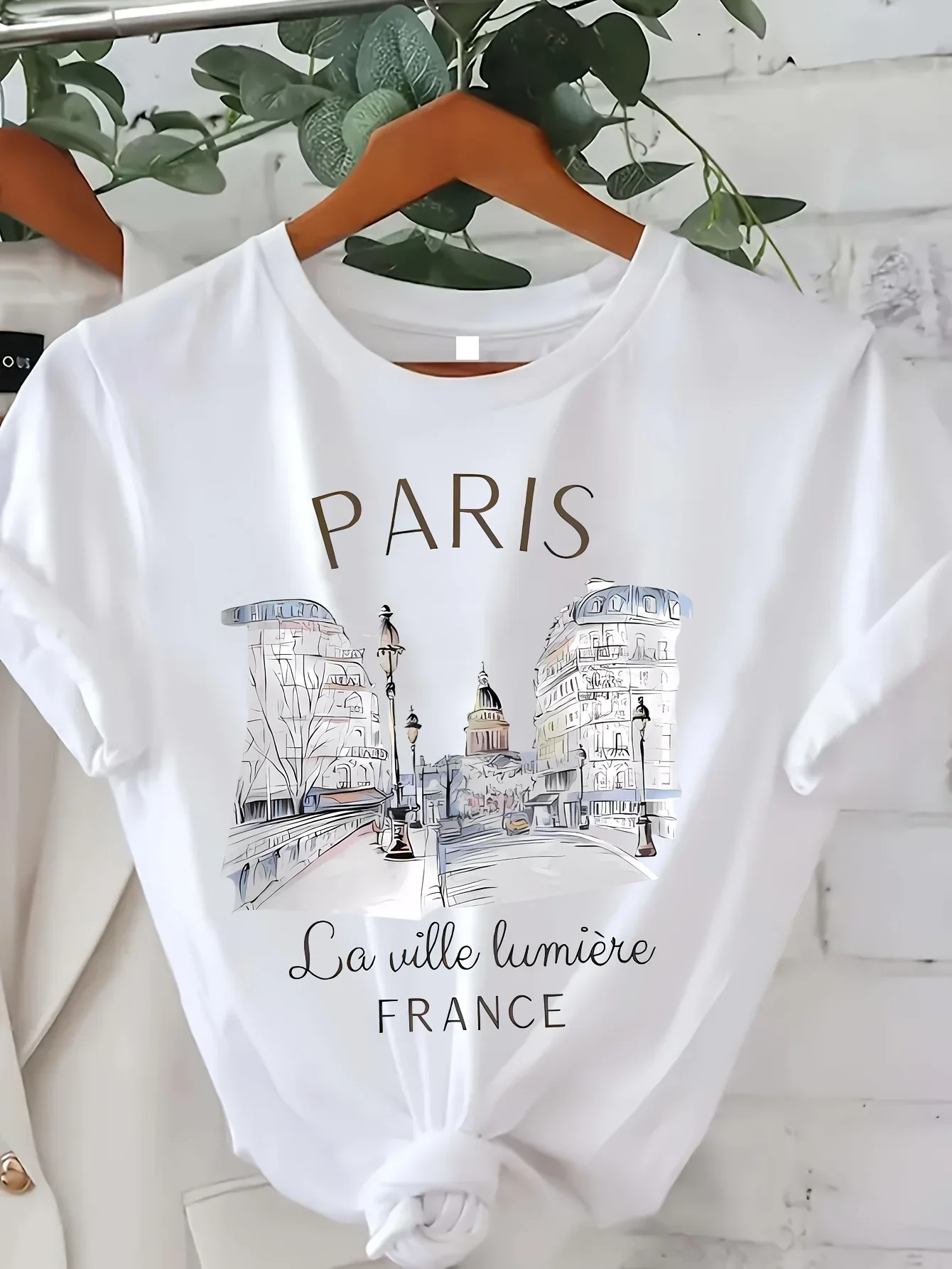 Camiseta Y2k Paris para mujer, - Summer Clothing In Paris reseña y precio