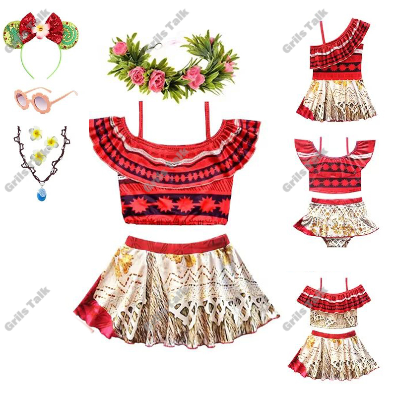 Traje de baño de princesa Moan - Summer Clothing Set For Girls reseña y precio