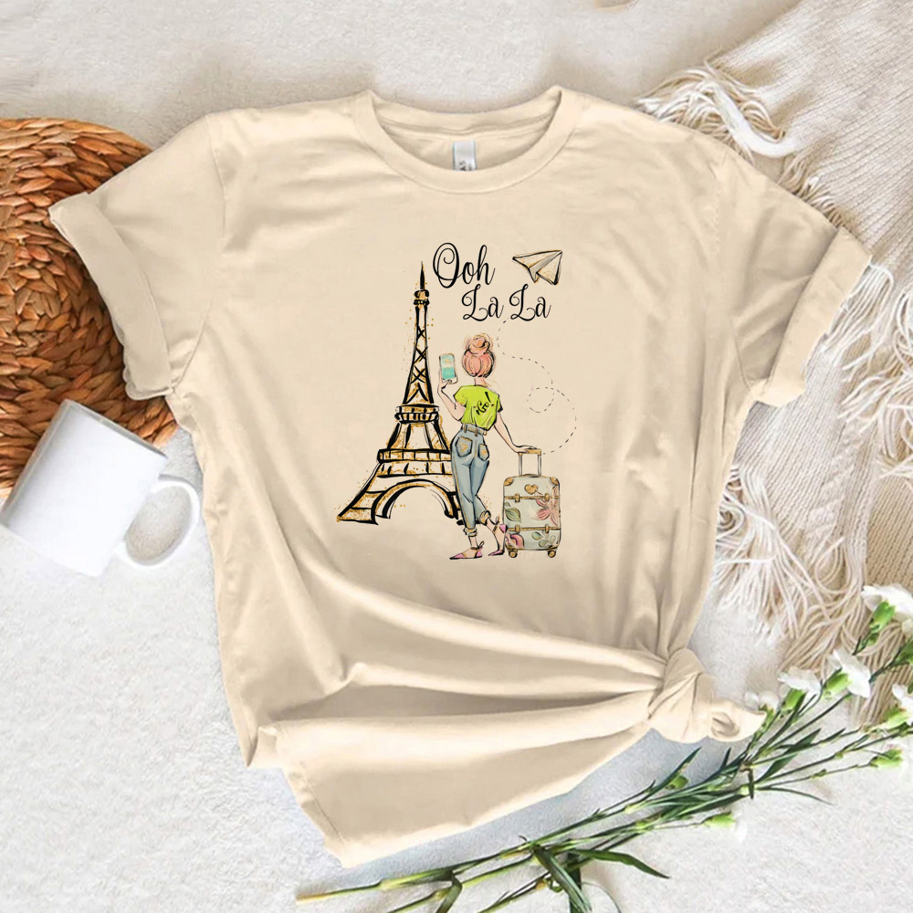 Camiseta estampada de París pa - Summer Clothing In Paris reseña y precio