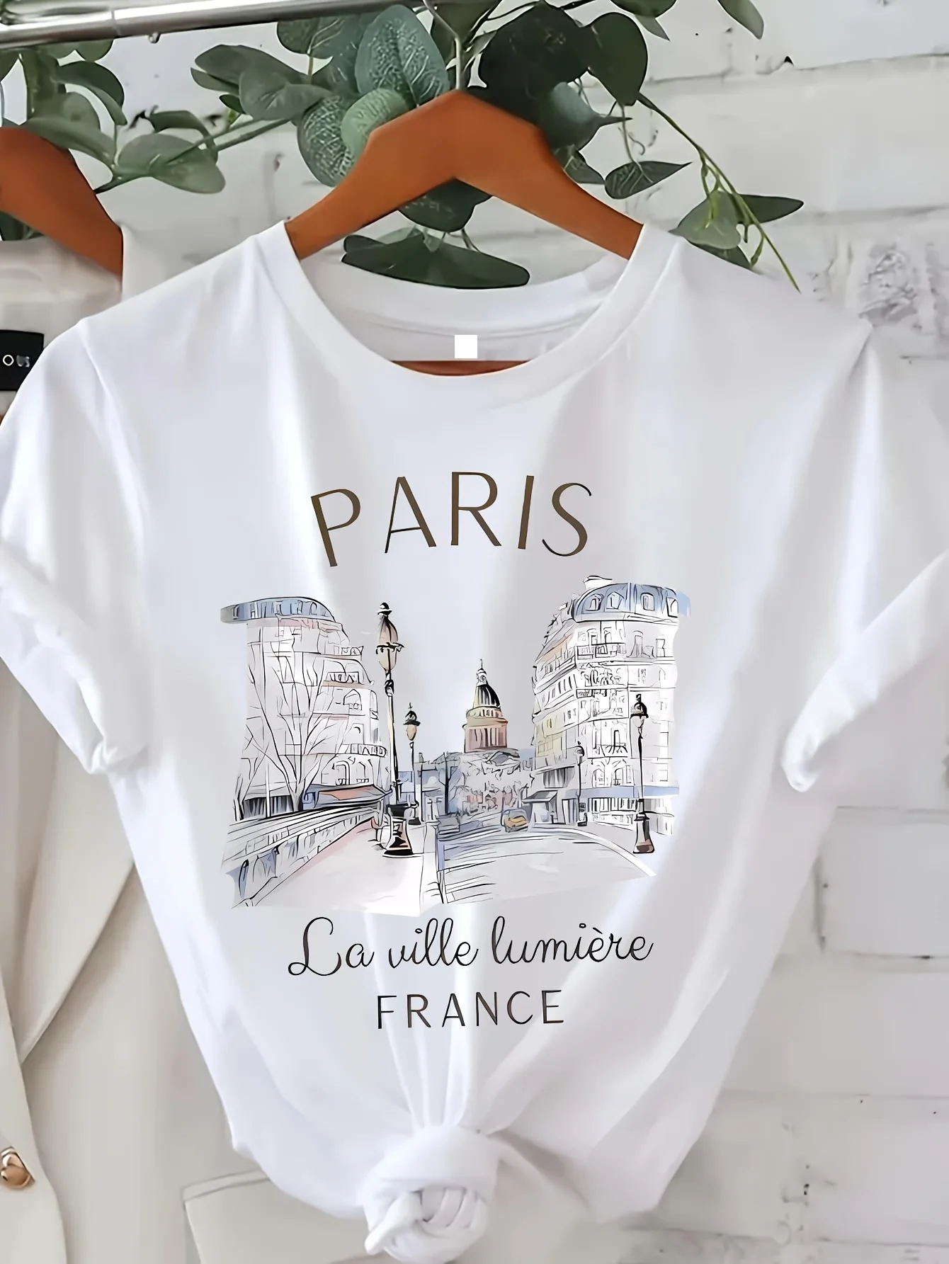 Camiseta de los años 90 con es - Summer Clothing In Paris reseña y precio