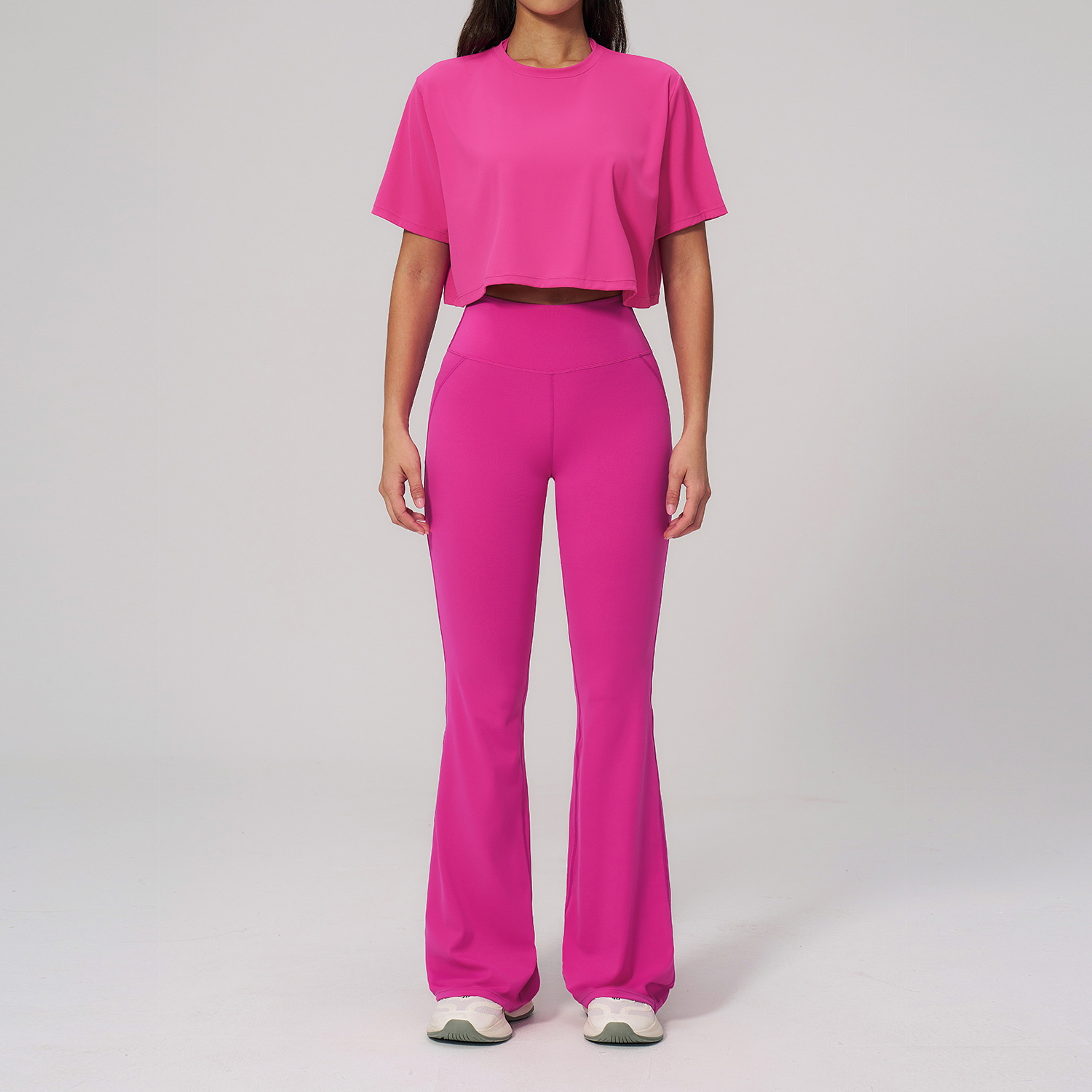 Conjunto de Yoga de 2 Piezas,  - Summer Clothing Logo reseña y precio