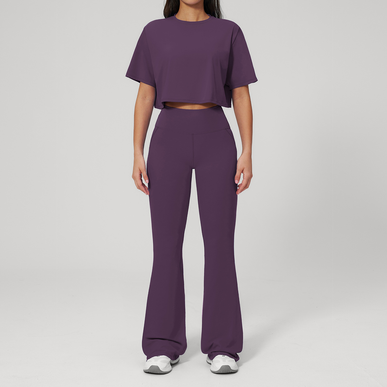 Conjunto de Yoga de 2 Piezas,  - Summer Clothing Logo reseña y precio