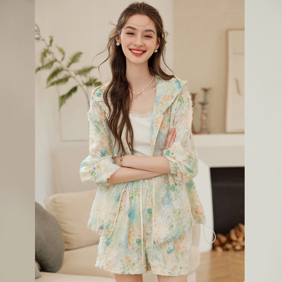 Conjunto LOUIS YAO para Mujer, - Summer Clothing Sets Women reseña y precio