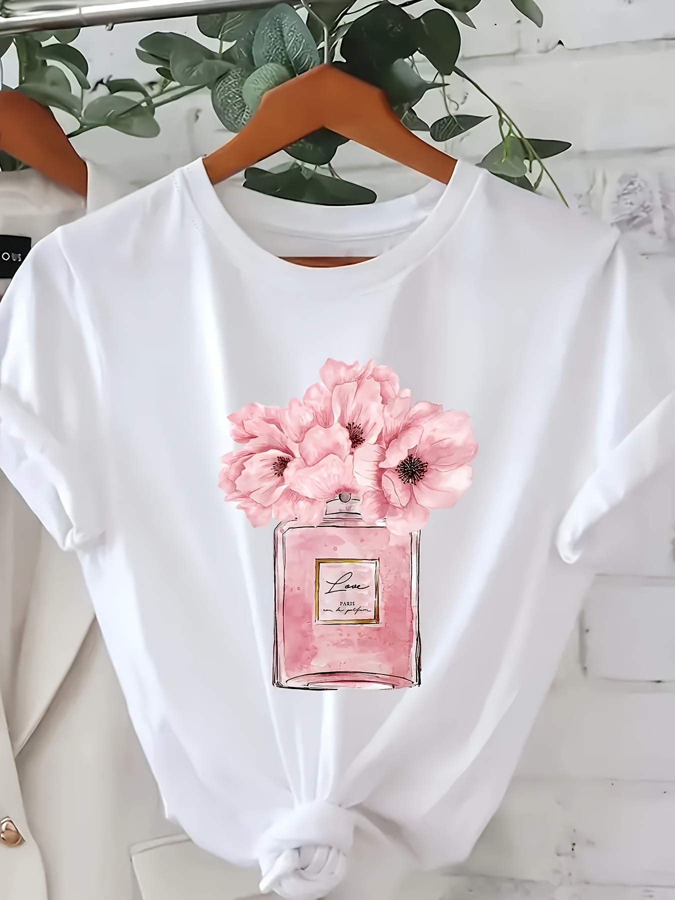 Camiseta de manga corta con es - Summer Clothing In Paris reseña y precio