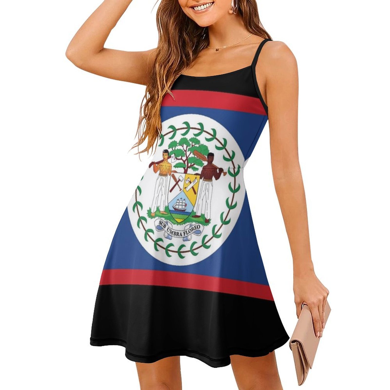 Bandera nacional de Belize, ro - Summer Clothing Banner reseña y precio