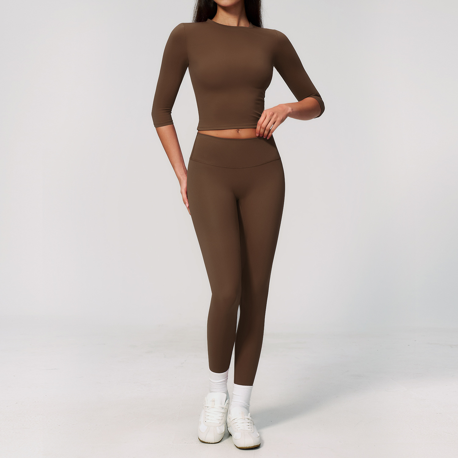 Conjunto Deportivo de Yoga de  - Summer Clothing Logo reseña y precio
