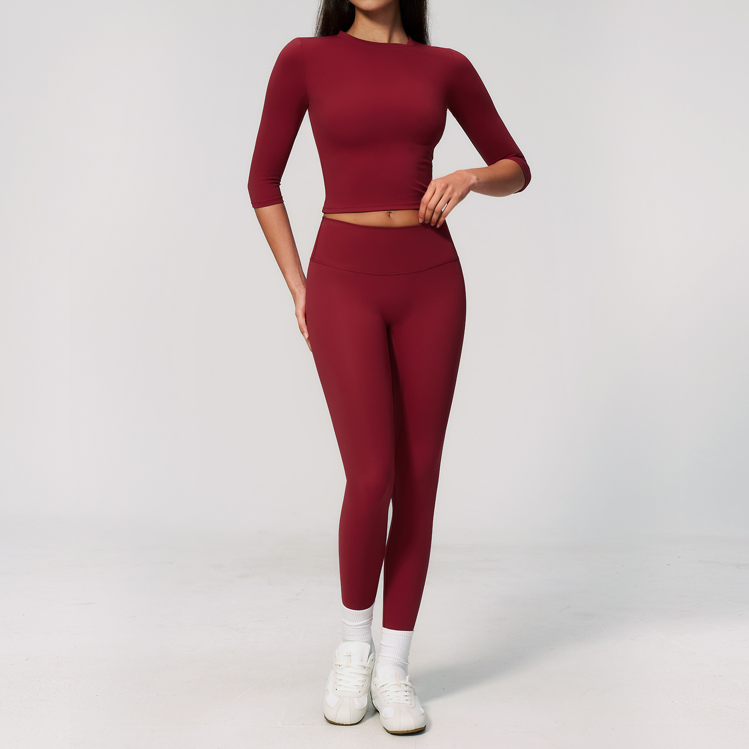 Conjunto Deportivo de Yoga de  - Summer Clothing Logo reseña y precio