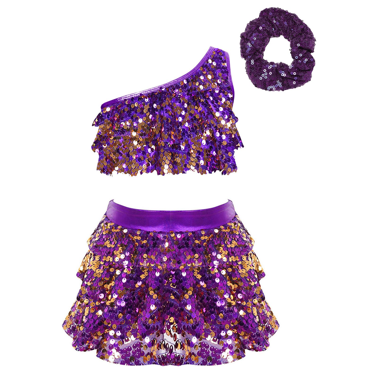 Traje de baile de Jazz latino  - Summer Clothing Set For Girls reseña y precio