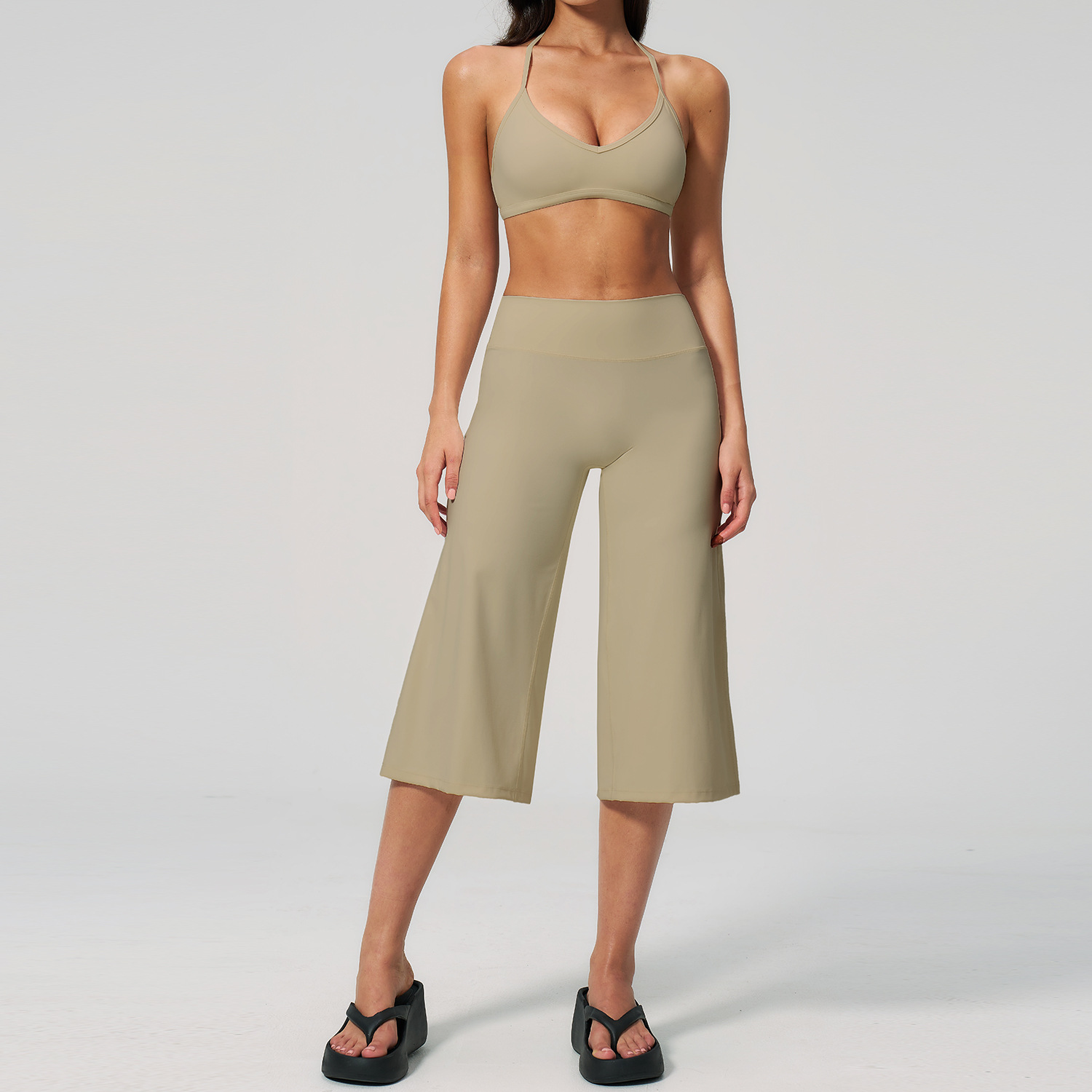 Conjunto de Pantalones Capri d - Summer Clothing Logo reseña y precio