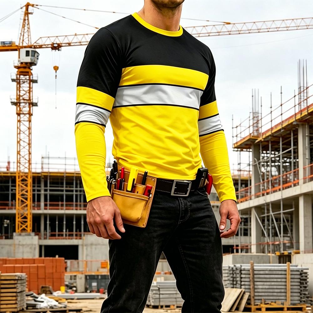 Camiseta de Trabajo a Rayas de - Quality Summer Clothing reseña y precio